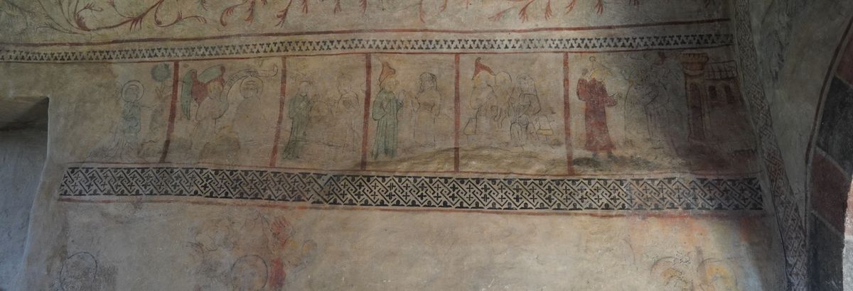 Fresken in der Taufkapelle